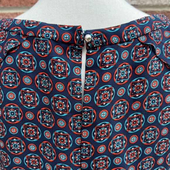 Banana Republic Women's Abstract Print Dress Size 6 - Picture 4 of 5